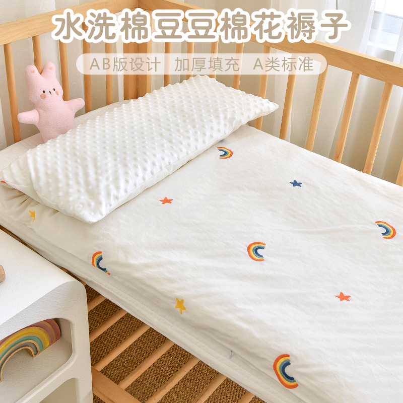 极速可定制幼儿园床垫婴儿床褥垫子纯棉花儿童拼接床垫被宝宝午睡