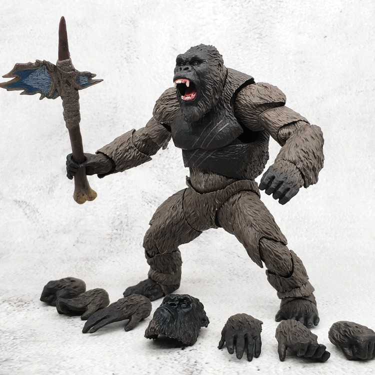 新款真红莲哥斯拉玩具2019手办模型Godzilla可动机械怪兽之王摆件