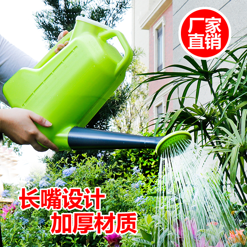 外婆说好用洒水壶浇花家用新料塑料加厚工地壶园艺洒水桶经典菜园
