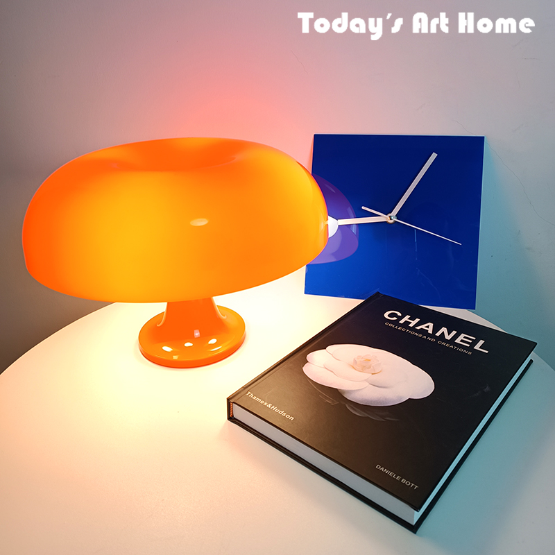 TODAYS现代包豪斯艺术台灯中古丹麦设计师蘑菇灯民宿客厅卧室夜灯