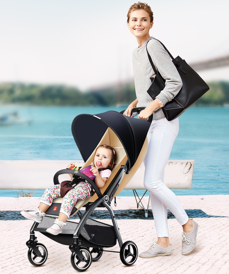 gb好孩子婴儿推车超轻便携宝宝婴儿车可折叠可坐可躺D635