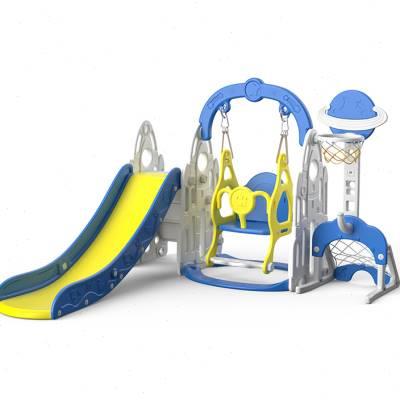 推荐儿梯童滑滑室内1家用多功滑梯秋千组玩合小型游乐园宝宝具能