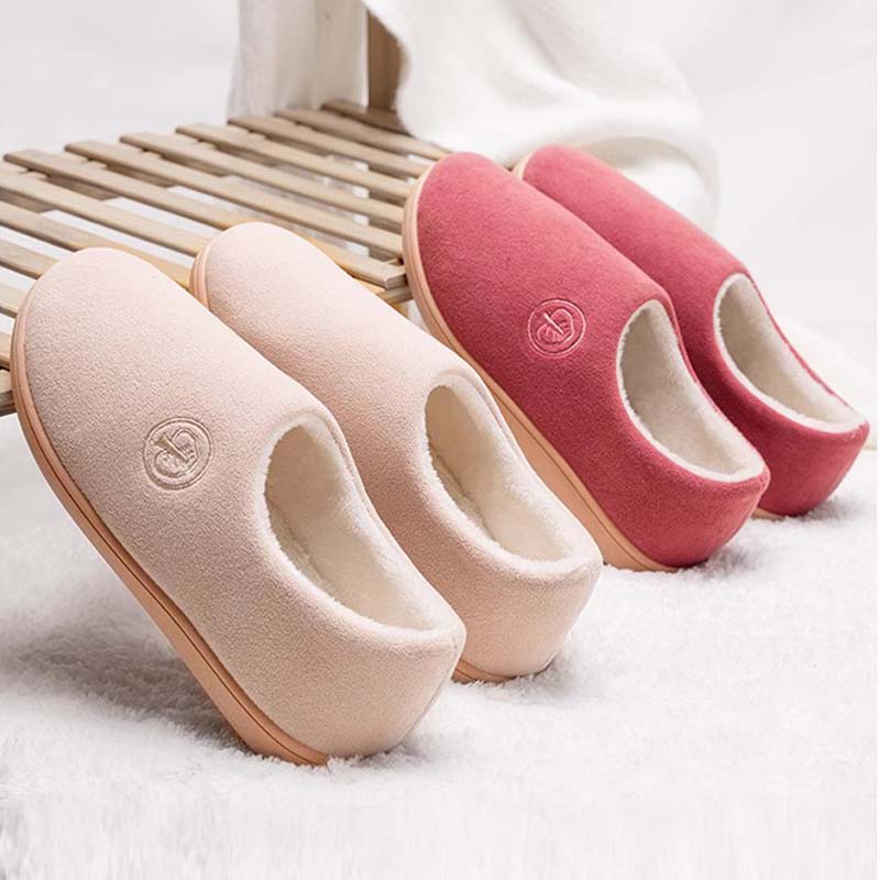 老北京棉拖女包脚跟卡通秋冬季孕妇防滑厚底棉拖鞋保暖产后月子鞋