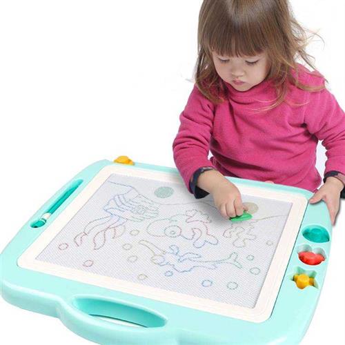 儿童画画板磁性写字板宝宝婴儿玩具1-3岁2幼儿彩色超大涂鸦板套装