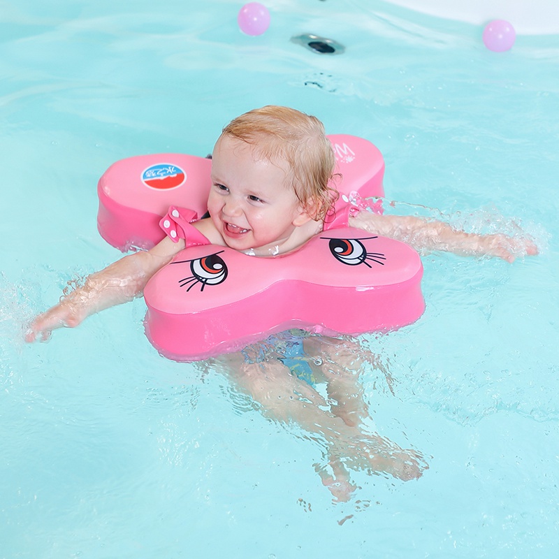 宝宝游泳圈幼儿0-2岁腋下泳圈免充气婴儿趴圈小孩游泳装备
