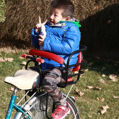 自行车儿童座椅后置儿童座椅电动瓶车宝宝单车后座架小孩安全座椅