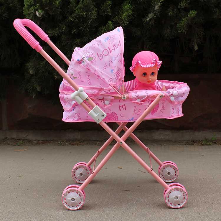 高档儿童玩具推车娃娃女童女孩过家F家玩具手推车玩具婴儿宝宝小
