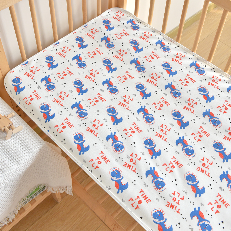 速发婴儿隔尿垫新生儿童防水床垫幼儿园宝宝纯P棉床单大号可水洗