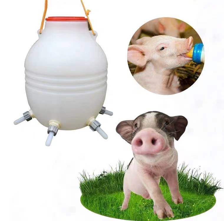 小猪喂奶器兽用哺乳器羊羔奶妈机猪崽哺乳神器小R狗多头大奶壶吸
