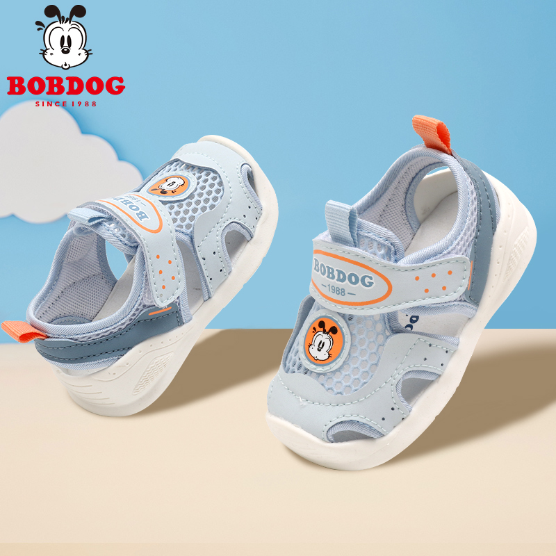 巴布豆凉鞋男童鞋1-3岁2夏季宝宝学步鞋子机能新款婴幼儿软底沙滩