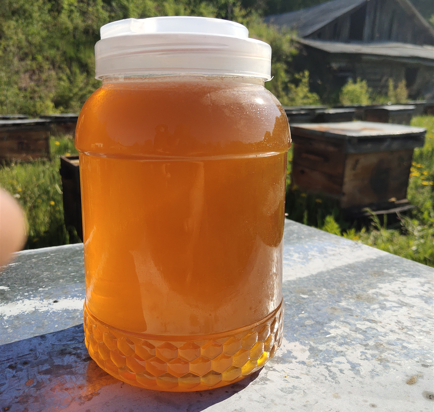 蜂蜜纯正天然农家自产百花蜜深山土蜂蜜结晶正品孕妇洋槐峰蜜野生