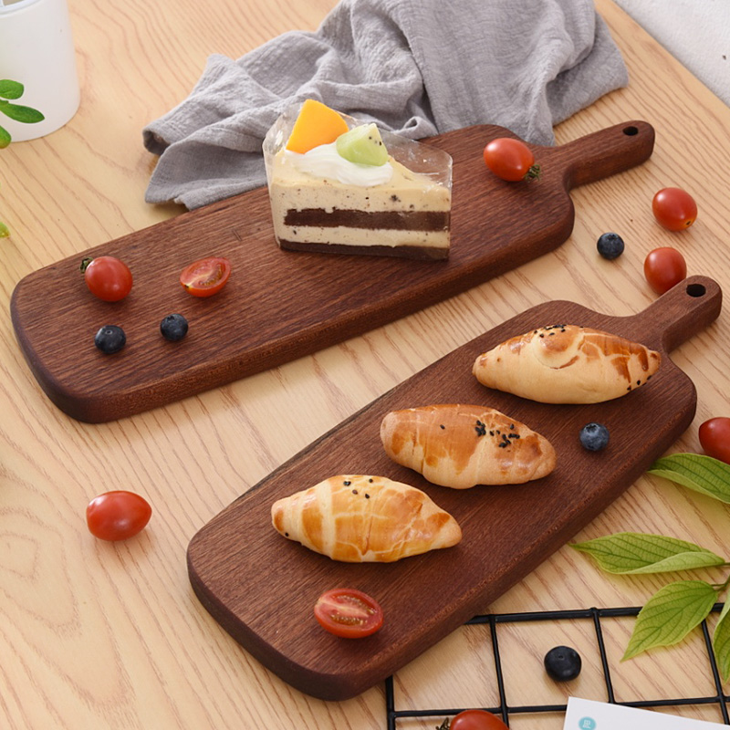 乌檀木砧板切菜板牛排面包披萨板婴儿辅食案板沙比利托盘实木菜板