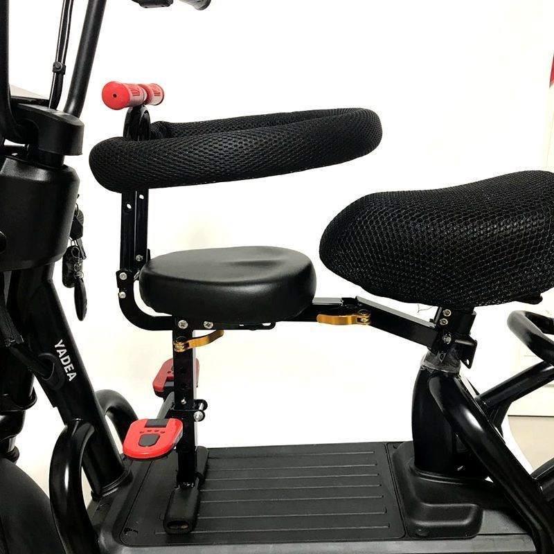电瓶车儿童安全座椅折叠可前置踏板车婴儿车座电动自行车宝宝坐椅