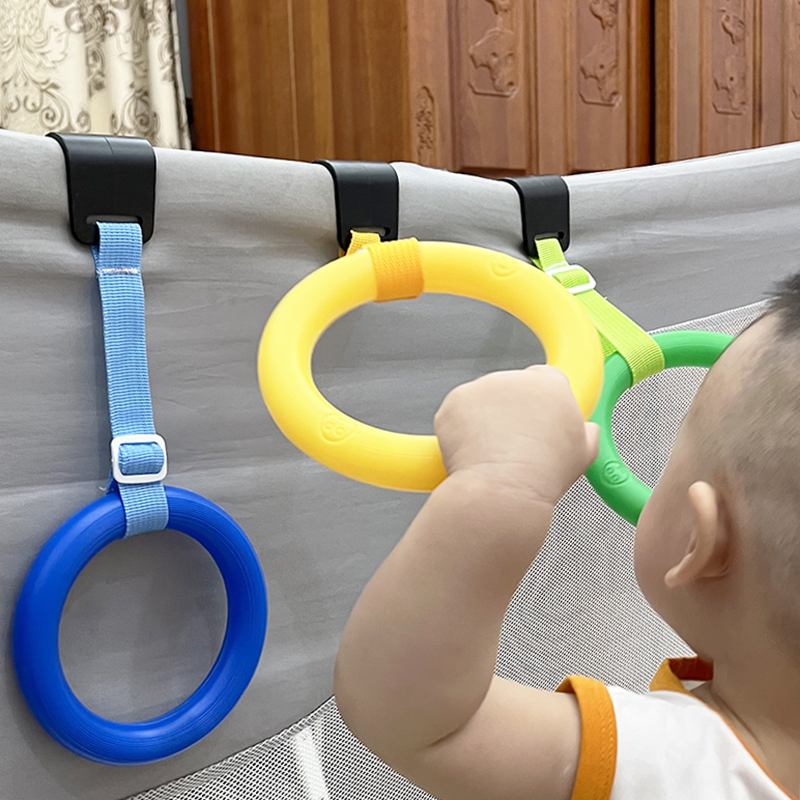 儿童床上围栏专用手拉环可调节婴儿宝宝站立学步吊环辅助锻炼臂力