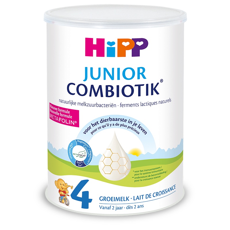 HiPP喜宝荷兰至臻版有机益生菌幼儿儿童成长奶粉1段2段3段4段800g