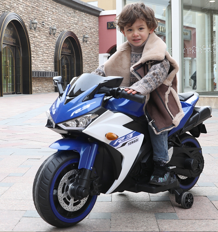 高档超大号儿童电动摩托车3-7-10岁男女小孩宝宝充电两轮玩具新款
