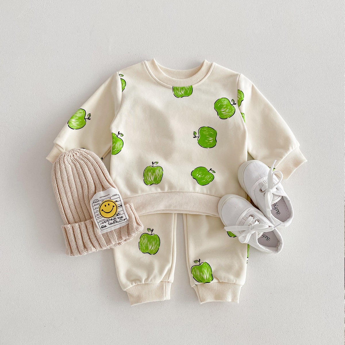 婴儿衣服分体套装春秋外穿洋气韩版儿童卫衣两件套一周岁宝宝春装