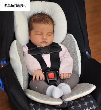 新生婴儿推车坐垫提篮安全座椅内垫保护垫保暖垫棉垫宝宝腰垫通用