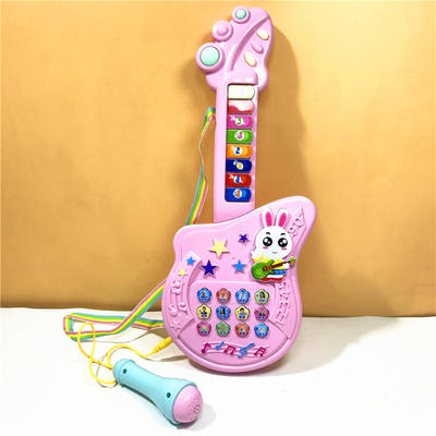 正品儿童小吉他多功能宝宝早教音乐玩具0-1-3岁2女孩婴幼儿益智启
