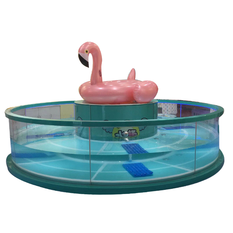 婴幼儿童游泳池钢结构商用母婴馆大型钢化玻璃亲子池全套设备