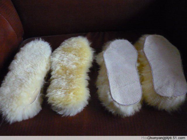 雪地靴专用皮毛一体羊毛鞋垫冬季加厚保暖鞋垫 透气 吸汗 除臭