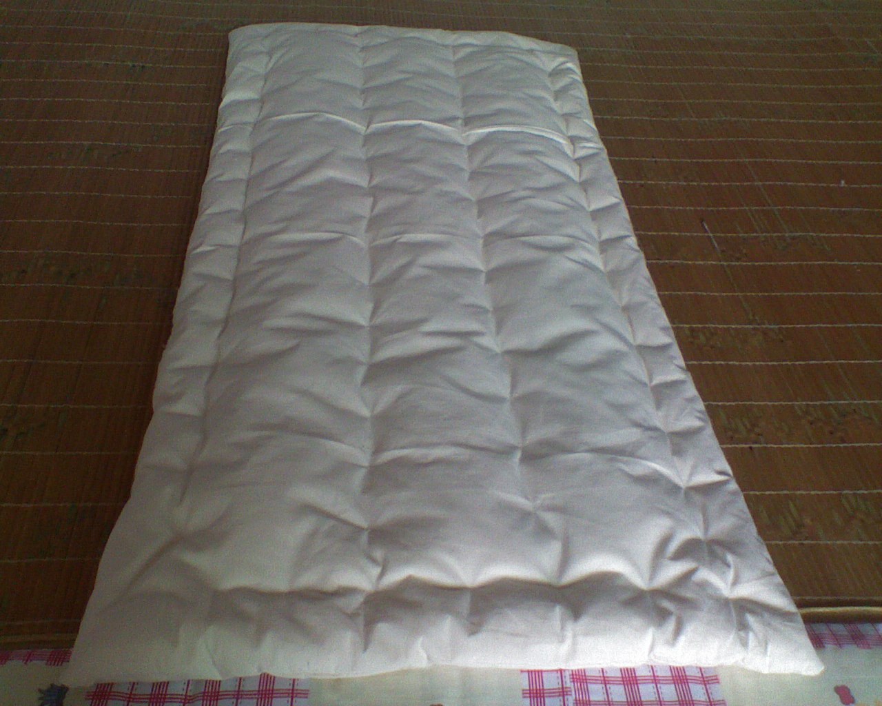 新棉花 1.4*0.6米儿童床褥夏天薄垫被 幼儿园棉絮床褥子 手工制作