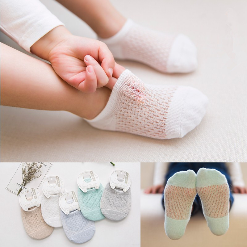 夏天腿棉袜子全款新生婴儿幼儿宝宝船袜纯船袜薄棉夏0-1-3岁6女宝