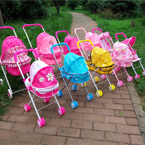 包邮娃娃儿童玩具推车婴儿小推车宝宝手推车学步男女孩过家家