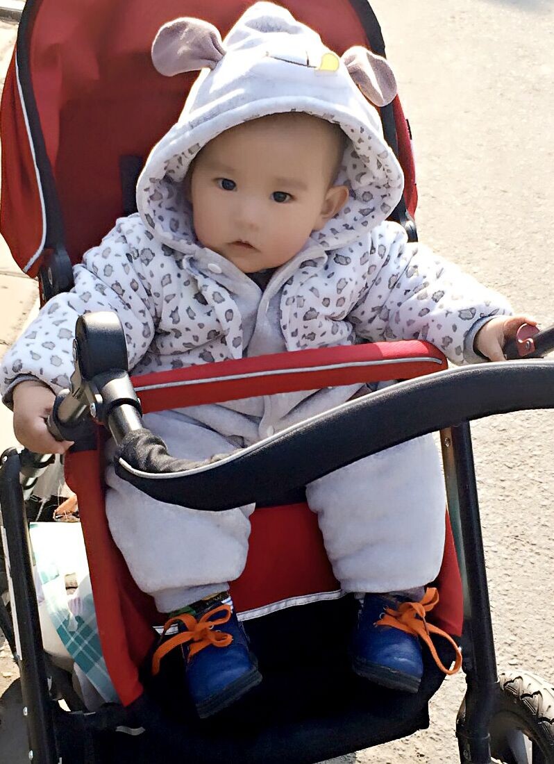 卡乐吉瑞比宝宝春装2345678910个月1岁棉衣婴儿连体棉服男女童