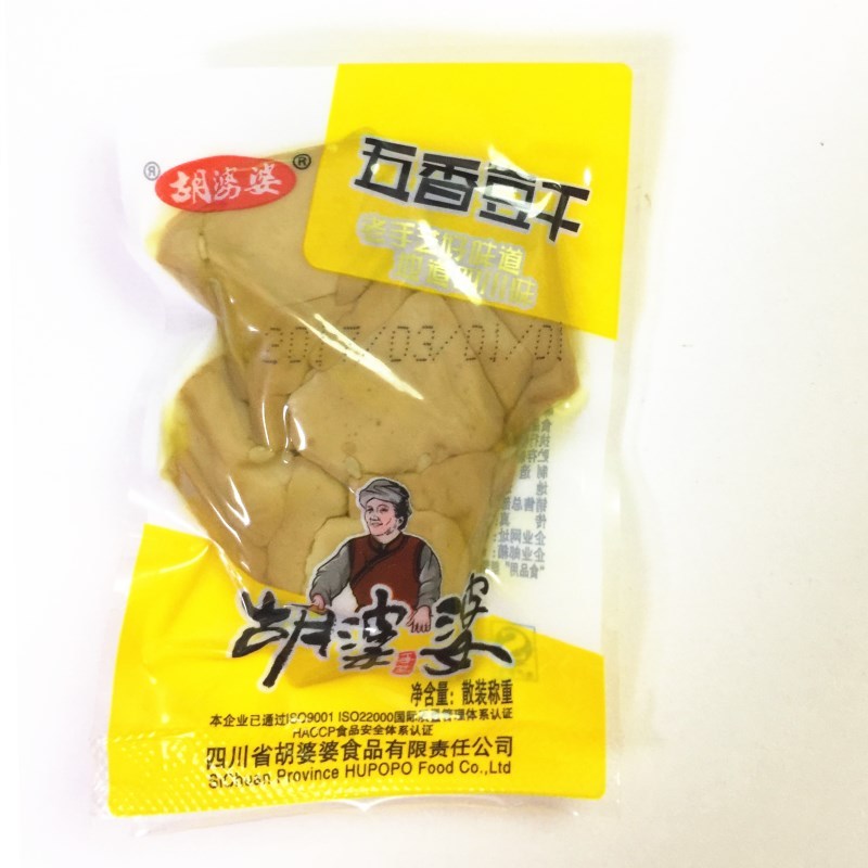 胡婆婆美味豆腐干 四川特产休闲零食豆干小包装500g