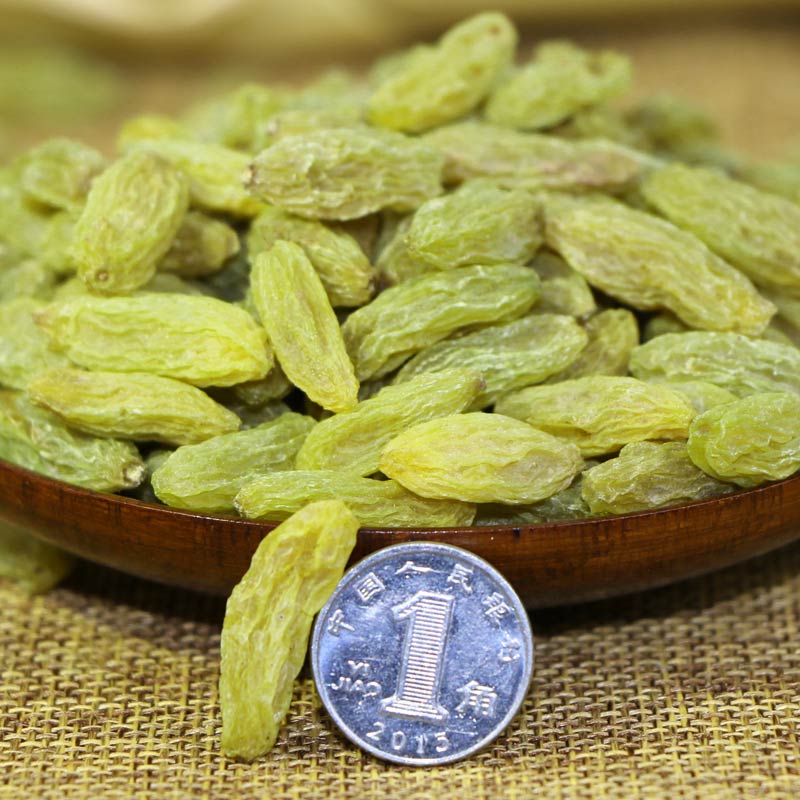 23年新绿无核葡萄干3斤新疆特产绿葡萄特级绿宝石葡萄干零食