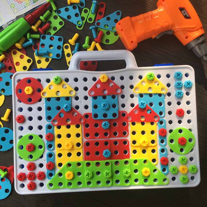 高档拧螺丝玩具3-4-5-6周岁儿童益智拆装组合拼装玩具男女孩宝宝