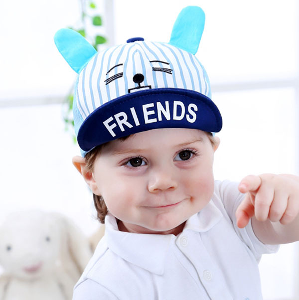 韩版婴儿帽子春秋男女宝宝鸭舌帽0-3-6-12个月儿童帽子棒球帽春夏