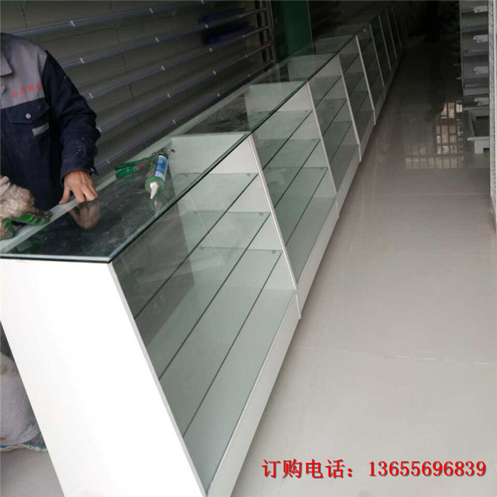 安徽宏章货架合肥药房专用柜处方柜透明玻璃柜