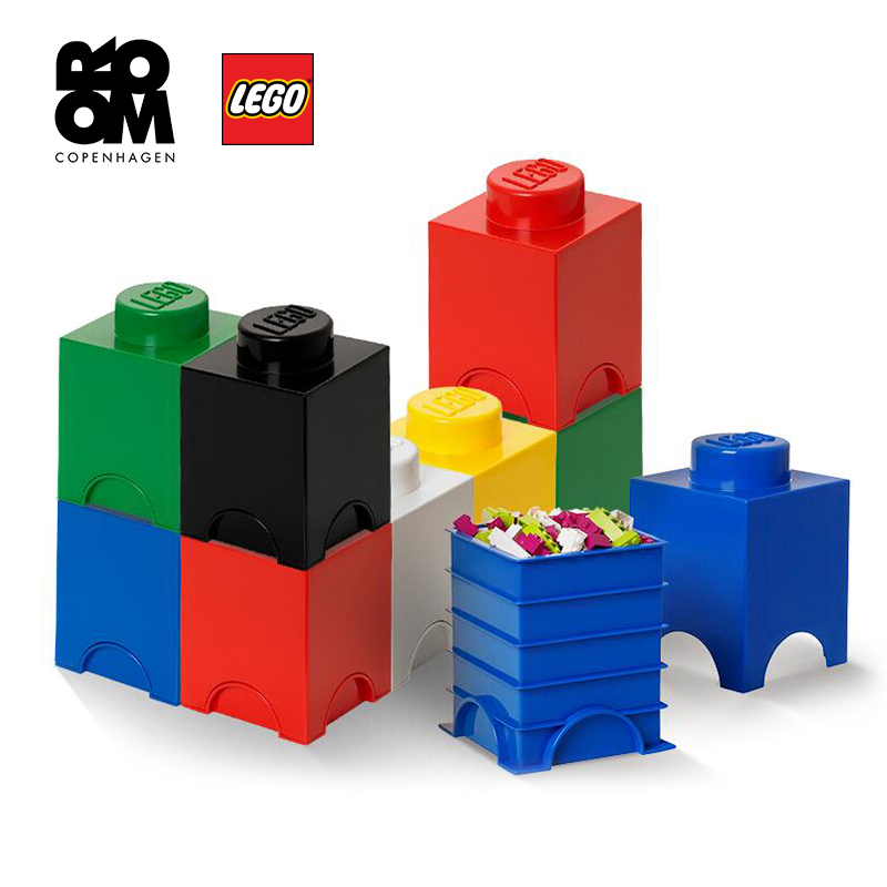 Room乐高lego儿童积木收纳盒子 多层塑料整理箱 储物盒玩具零件箱