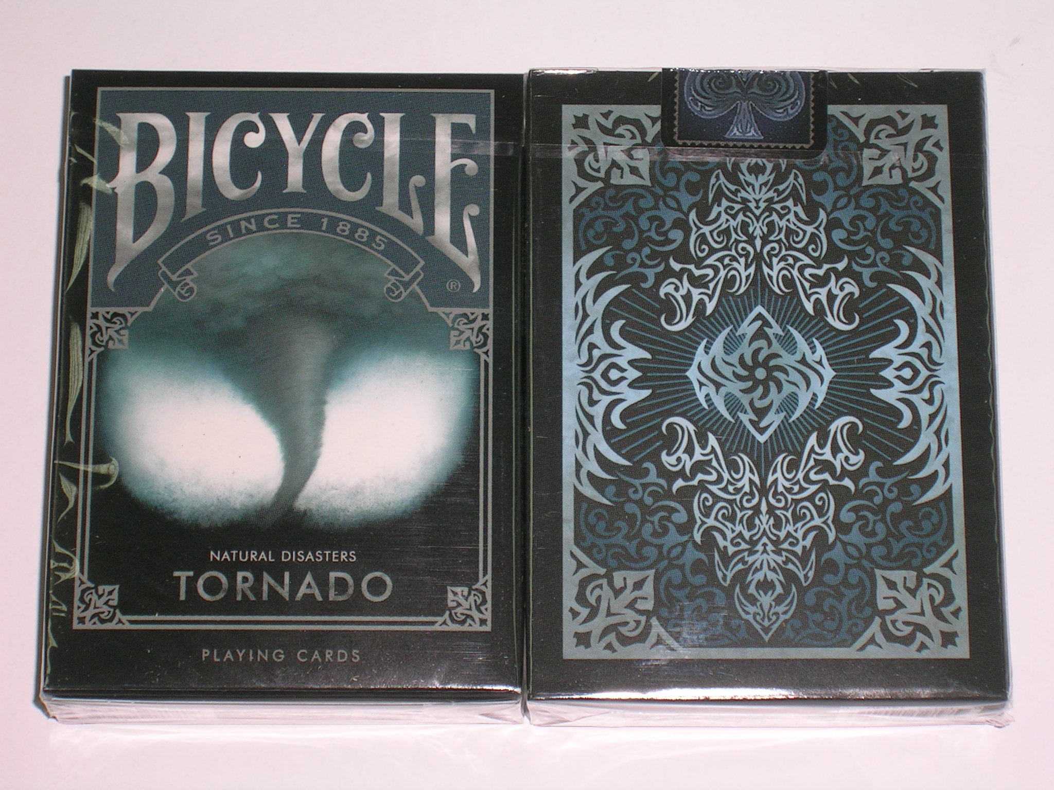 BICYCLE ND tornado PLAYING CARDS natural disasters(龍捲風)
