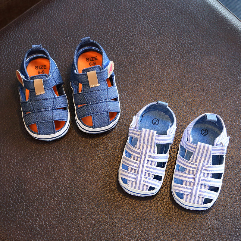 宝宝鞋男夏季0-1岁婴儿软底学步鞋6-12个月婴幼儿鞋子透气男宝鞋