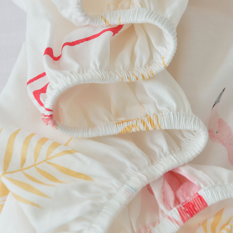 定做儿童床笠纯棉婴儿床床罩宝宝床垫罩套拼接幼儿园全棉床单夏季