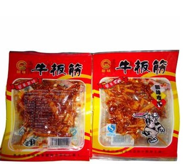 鸡西朝味牛板筋17克*5包，朝鲜族风味小吃