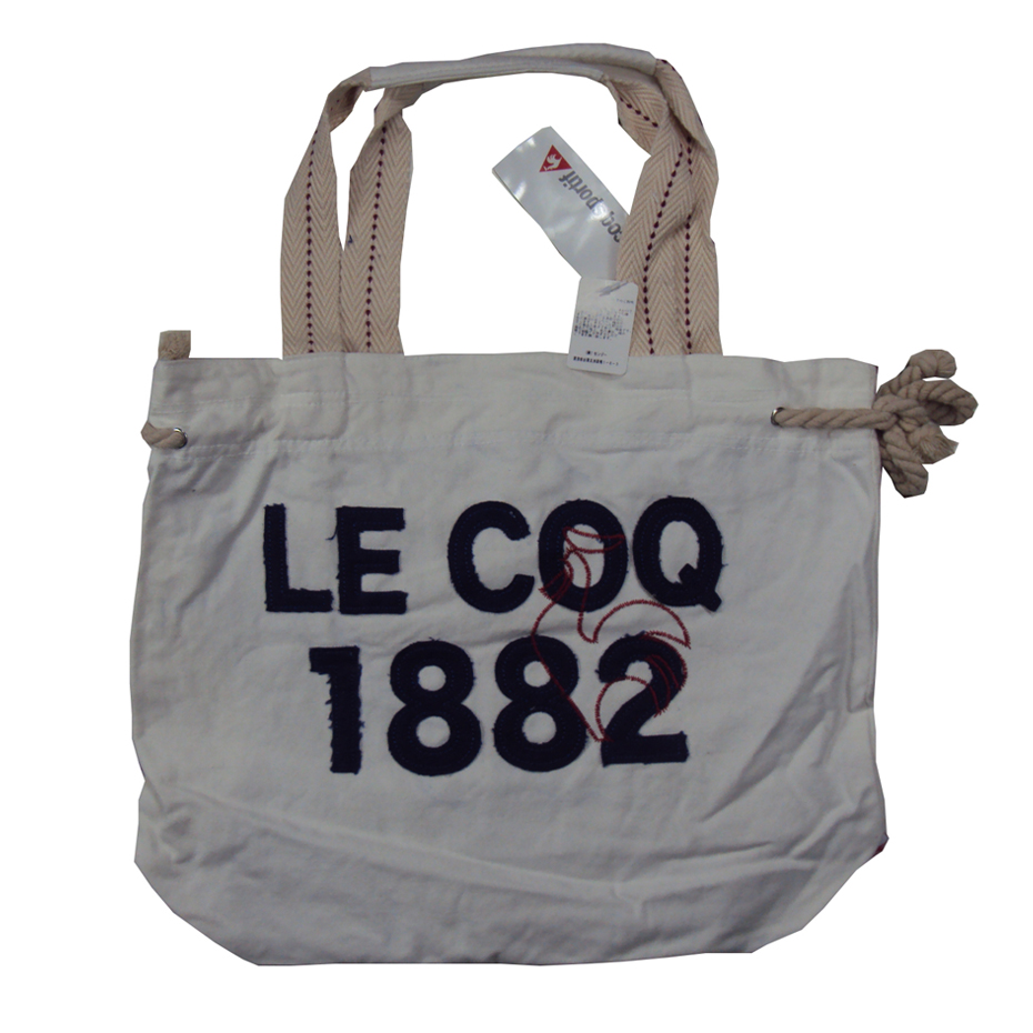 特价外贸出口法国大公鸡包纯棉水洗帆布包男女学生购物袋补习袋
