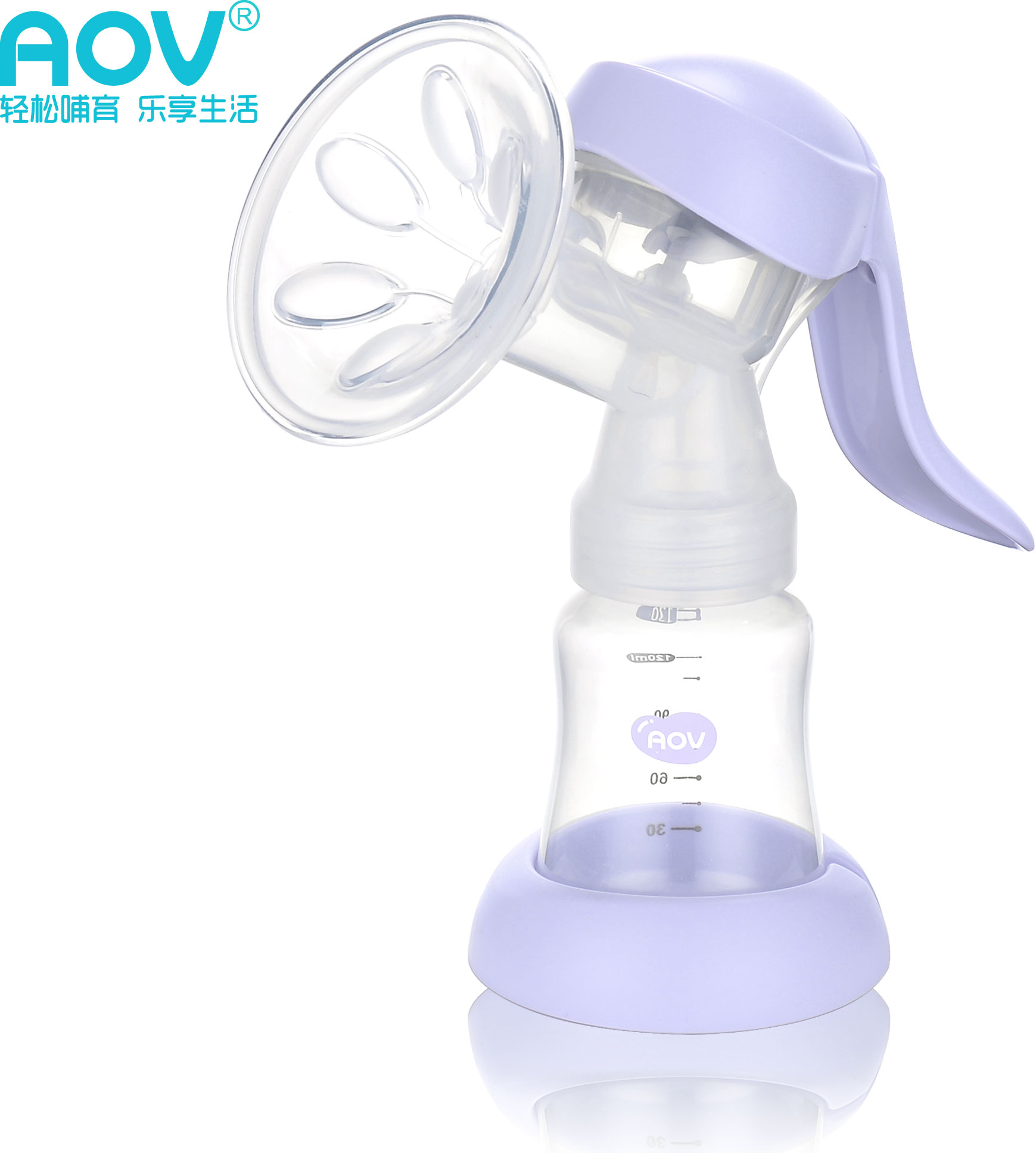 安姆特AOV6811手动吸奶器开奶器按摩式挤奶吸乳抽子吸力大正品