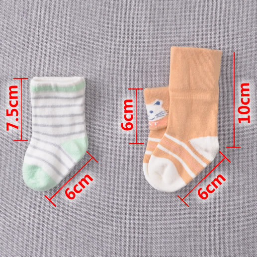 早产新生婴儿袜子春秋冬夏季0-3个月男女宝宝棉质中筒袜超小棉袜