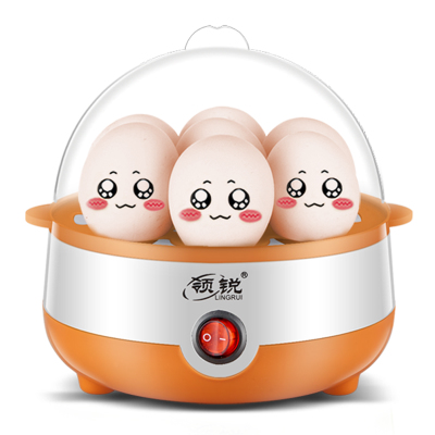 迷你煮蛋器小功率型蒸蛋器宿舍宝宝单层4-6个鸡蛋早餐机自动断电