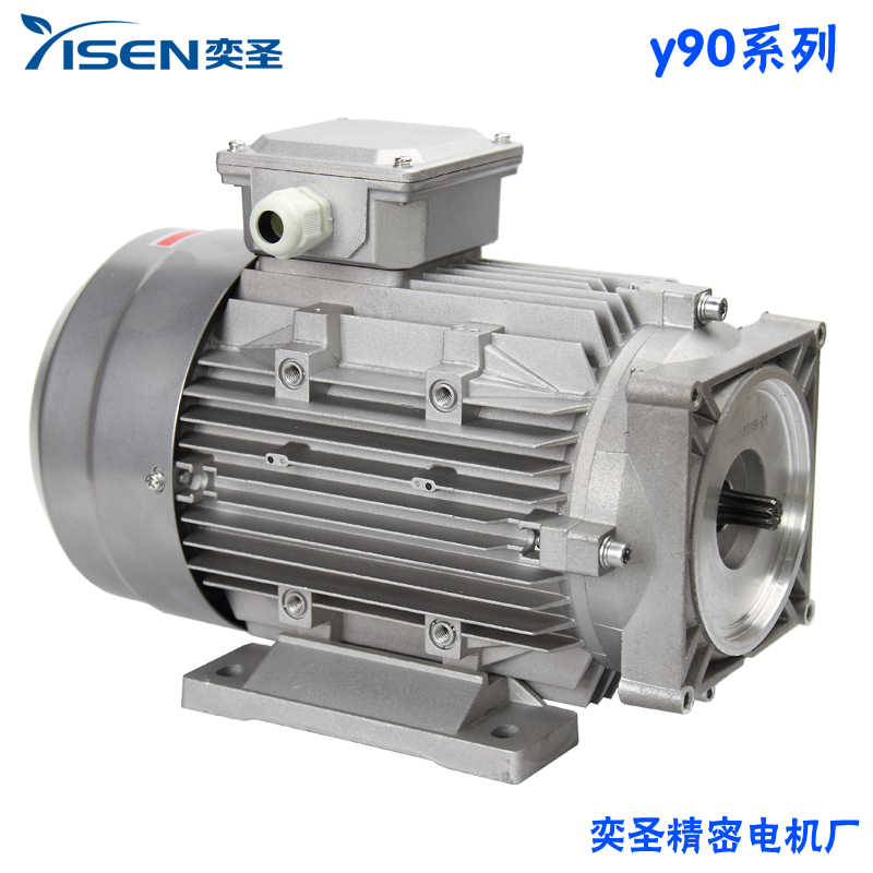 yisen奕圣液压单元YL90举升机单相1.1-3KW升降平台9齿花键电机