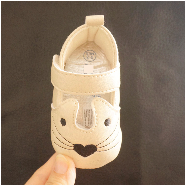 外贸婴儿鞋子 春秋男女宝宝软底学步鞋小老鼠造型不掉鞋0-1岁
