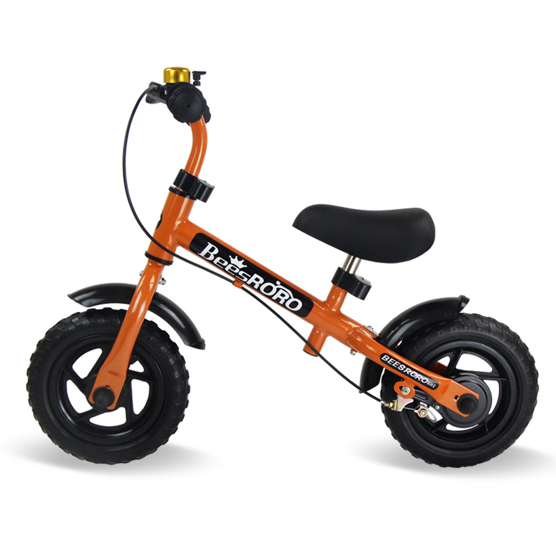 比思龙儿童平衡车宝宝踏行车幼儿学步车带刹车免充气2-3-6岁玩具