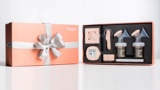 hegen吸奶器礼盒新加坡原装进口智能双边电动吸奶器孕产妇