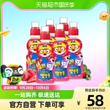 啵乐乐儿童果汁饮料草莓味235ml*6瓶韩国进口